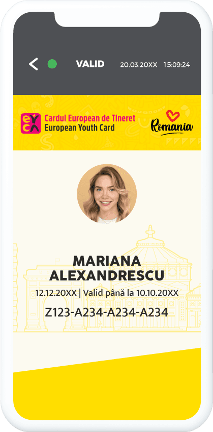 Aplicația mobilă CET cu legitimația digitală